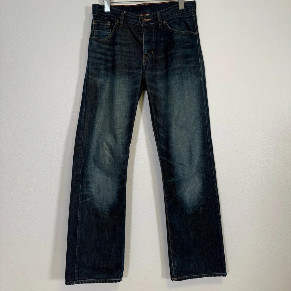 Raleigh‎ Denim White Oak Cone Selvage Denim Jeans Button Fly Men’s Sz 30
